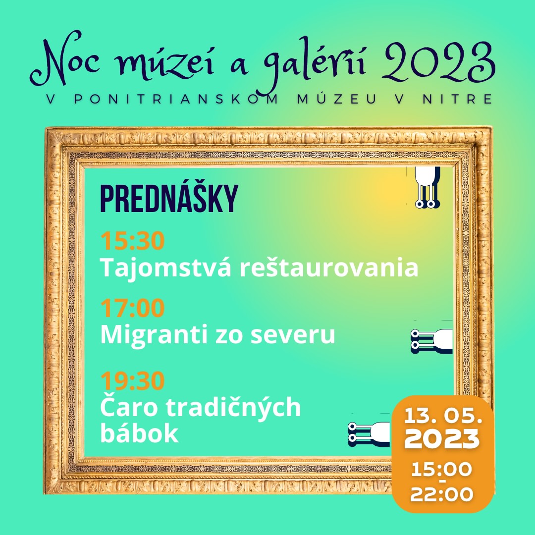 Noc múzeí a galérií Nitra 2023