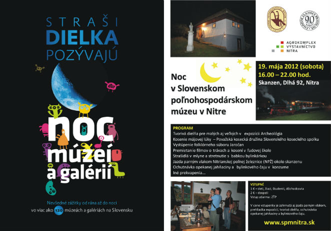 Noc múzeí a galérií 2012 v Nitre