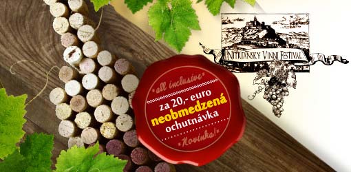 Degustácia all inclusive, 115 vinárov na Nitrianskom hrade