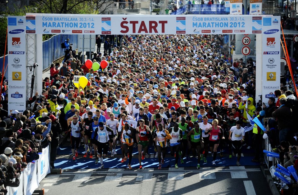 Olympijská štafeta Bratislava 2012