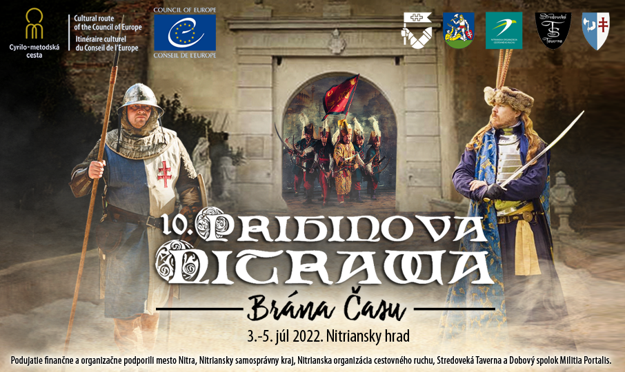Pribinova Nitrawa - historický festival sa po ročnej prestávke vracia pod Nitriansky hrad (3.-5. júl 2022)