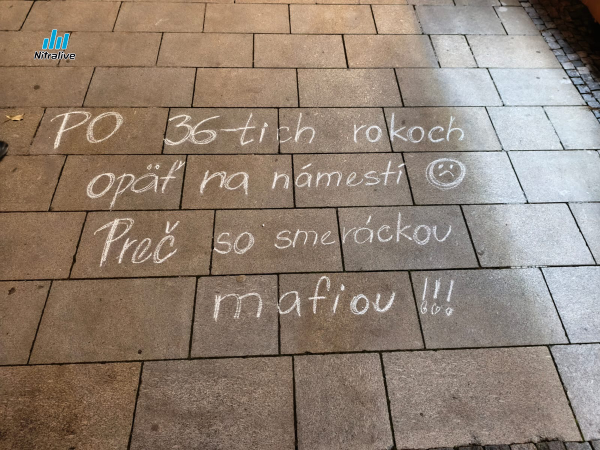 Demokraciu si nedáme! Protest za ideály Nežnej (protest 16.11.2025)