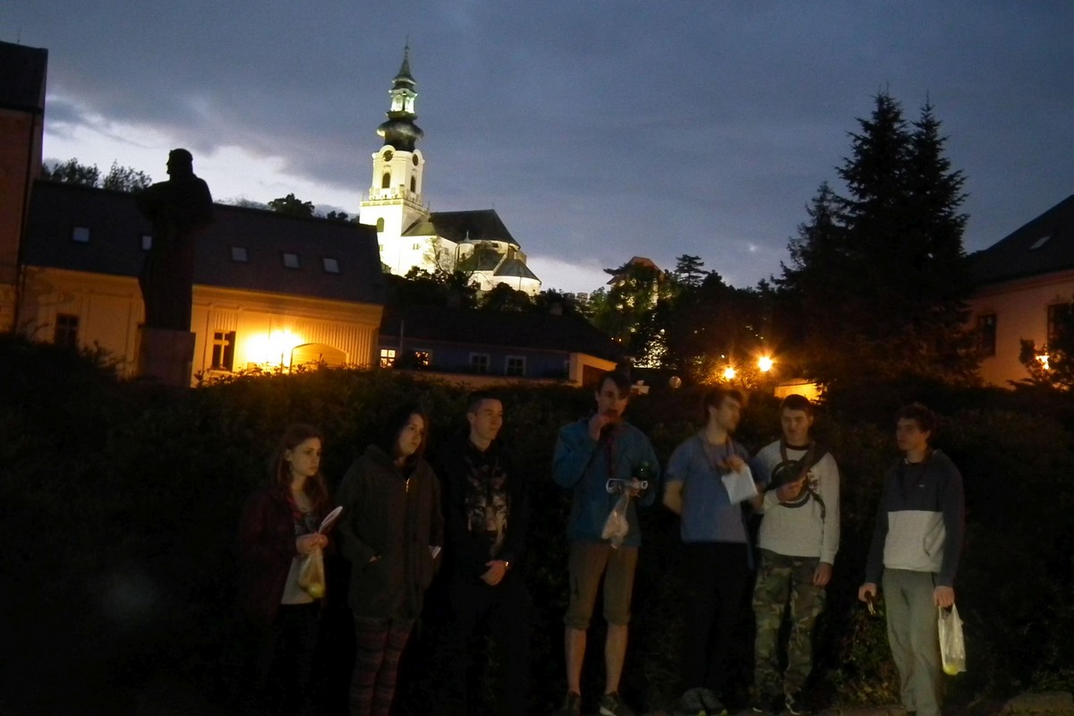 Nočná hra skauting Nitra