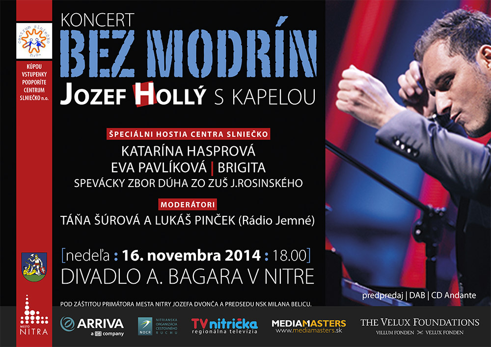 Benefičný koncert Bez modrín 2014