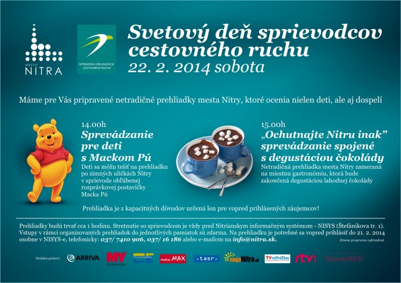 Svetový deň sprievodcov cestovného ruchu Nitra 2014