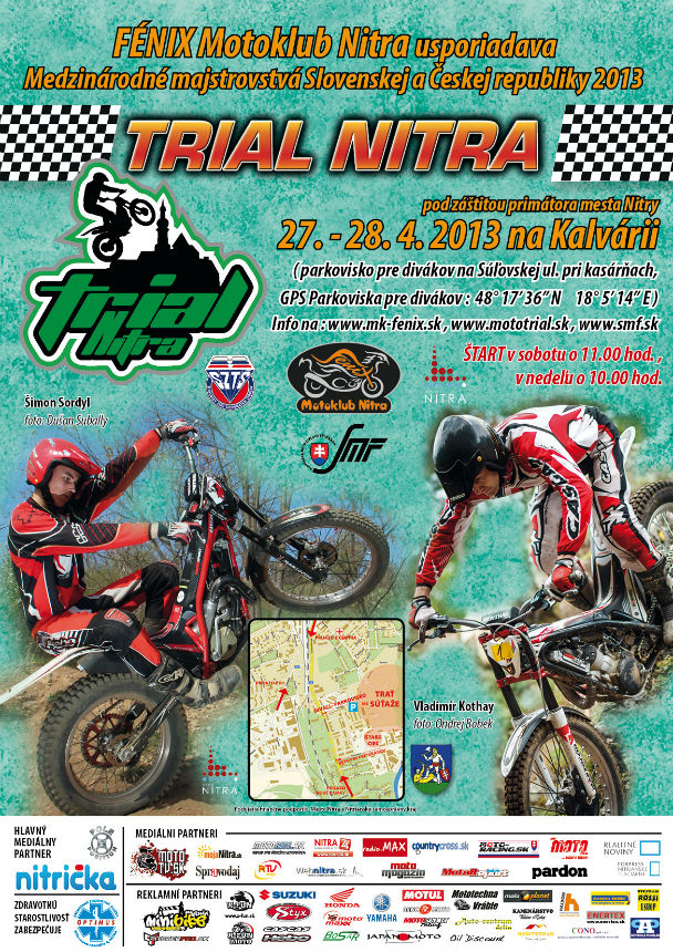 Medzinárodné MS Slovenskej a Českej republiky v triale Nitra 2013
