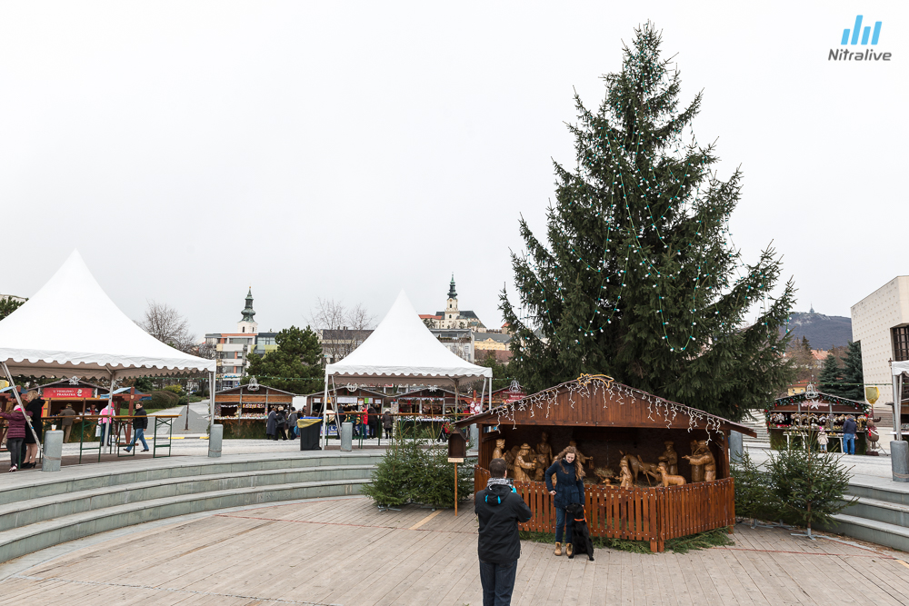 Vianočné mestečko Nitra 2015 foto