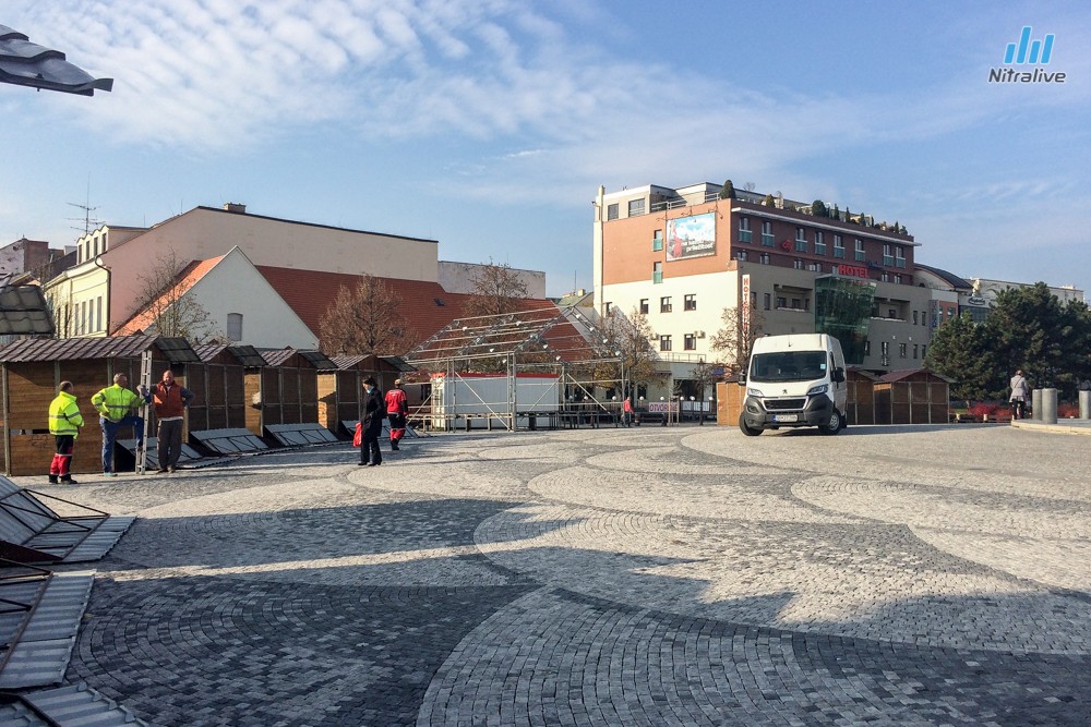 Vianočný stromček Nitra 2015