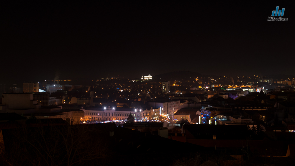 Mikuláš ohňostroj Nitra 2016
