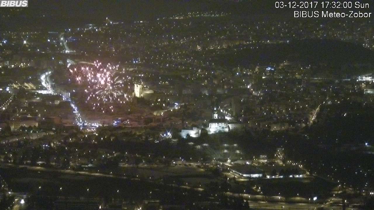 Mikulášsky ohňostroj 2017