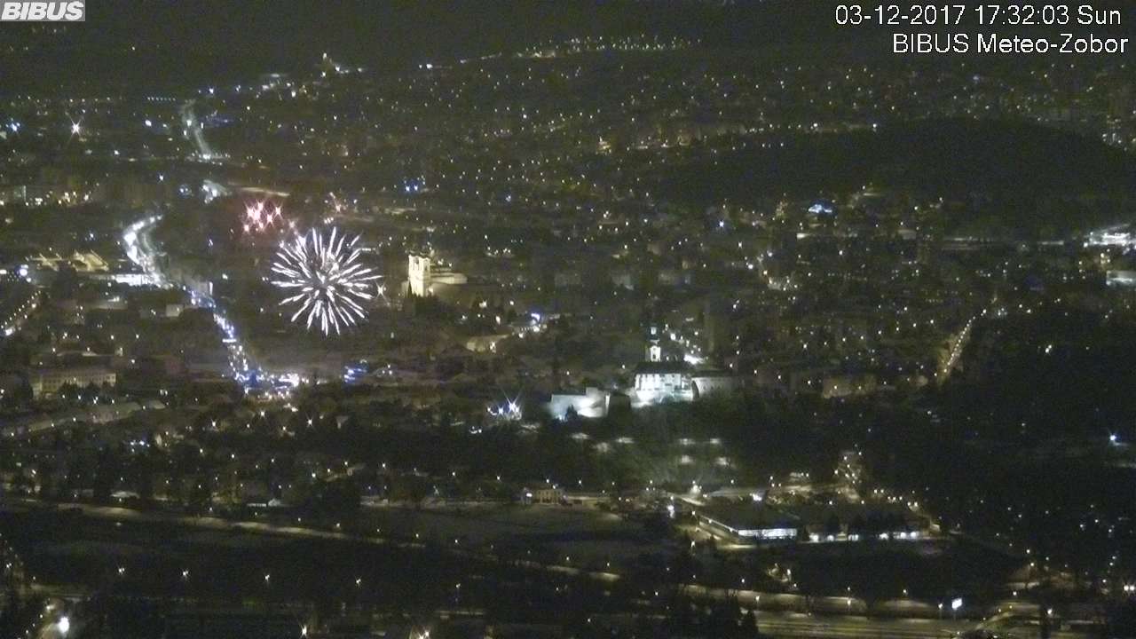 Mikulášsky ohňostroj 2017