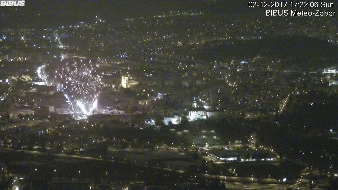 Mikulášsky ohňostroj 2017