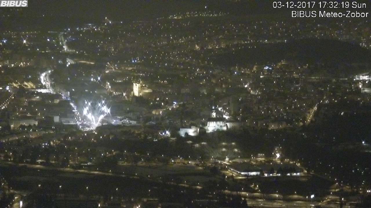 Mikulášsky ohňostroj 2017