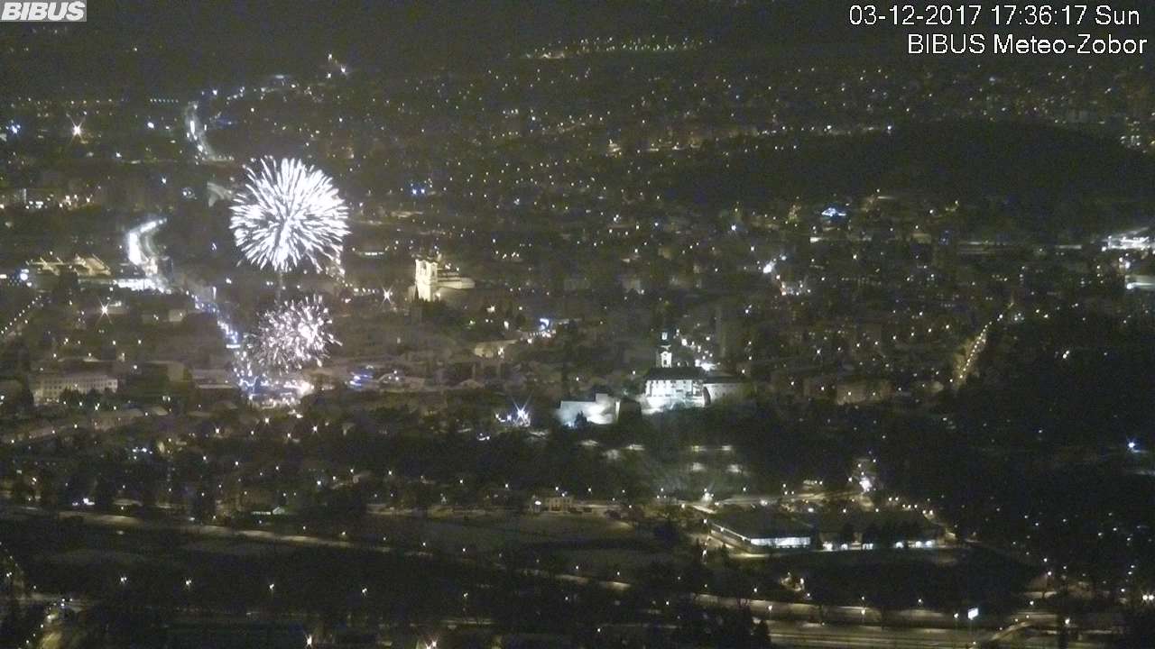 Mikulášsky ohňostroj 2017
