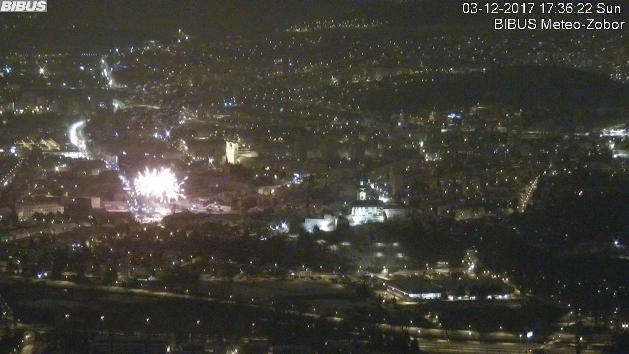 Mikulášsky ohňostroj 2017