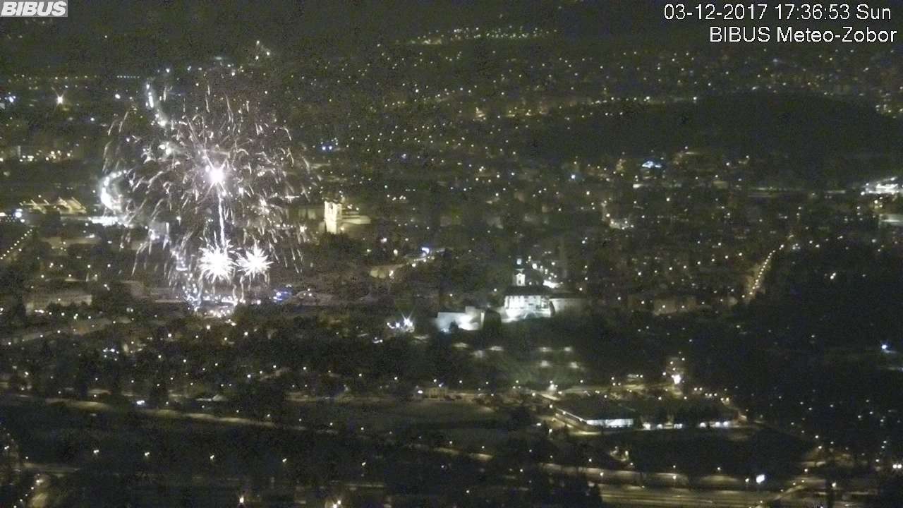 Mikulášsky ohňostroj 2017