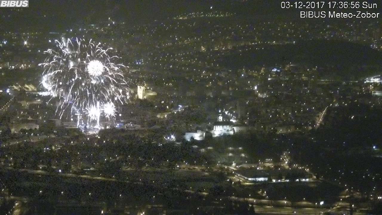 Mikulášsky ohňostroj 2017