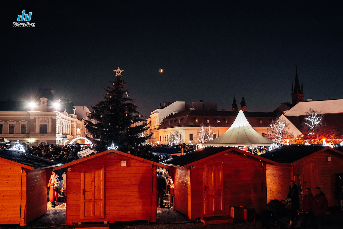 Vianočné mestečko Nitra 2022, foto