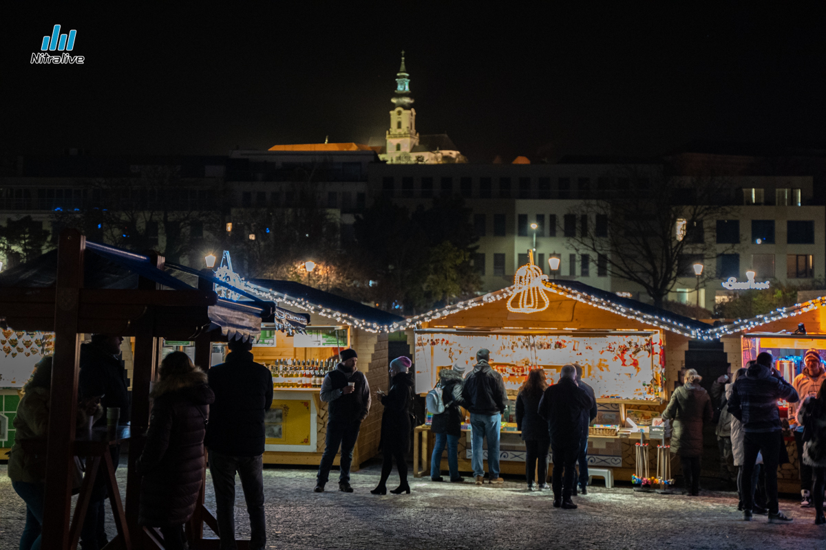 Vianočné mestečko Nitra 2022, foto