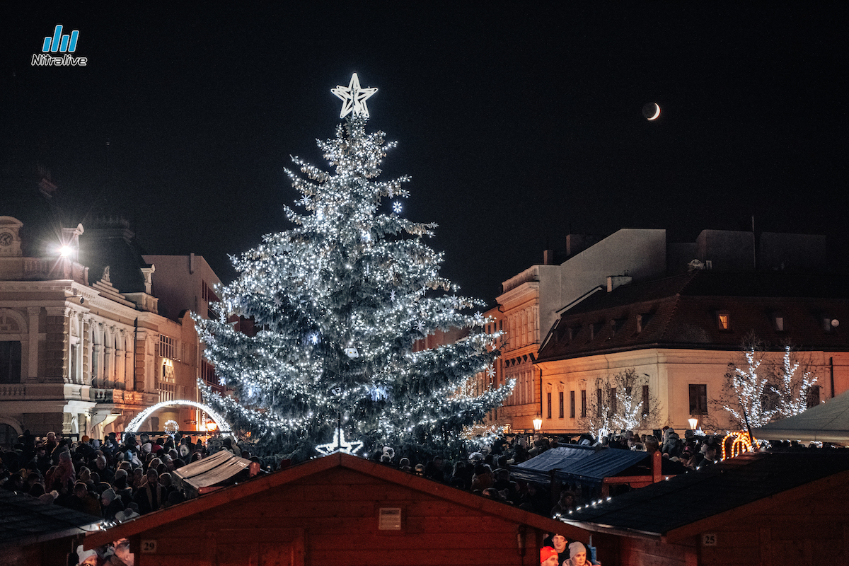 Vianočné mestečko Nitra 2022, foto