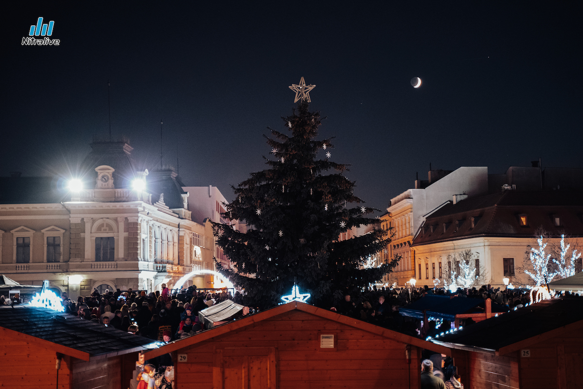 Vianočné mestečko Nitra 2022, foto