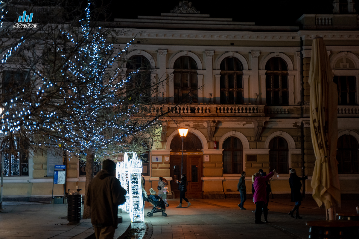 Vianočné mestečko Nitra 2022, foto