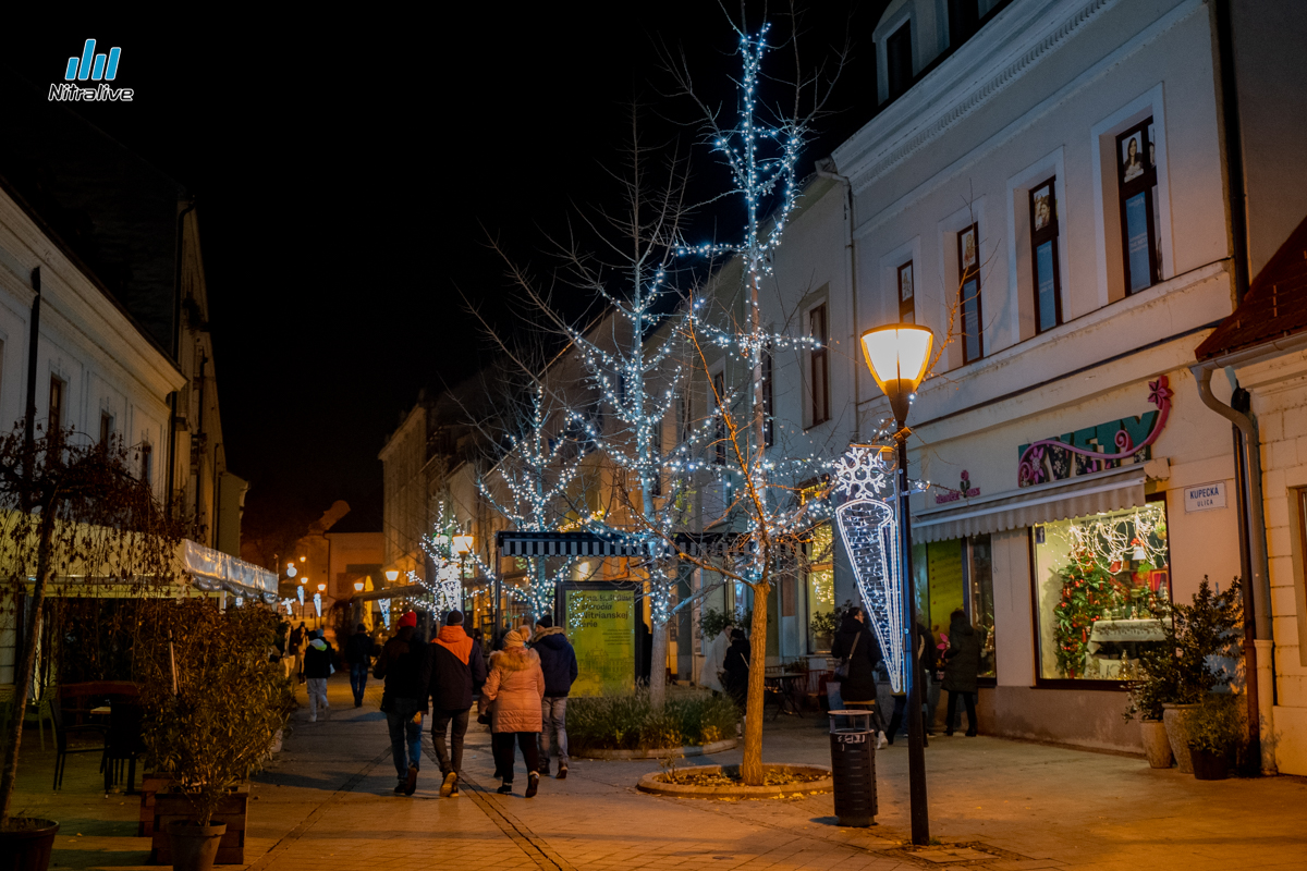 Vianočné mestečko Nitra 2022, foto