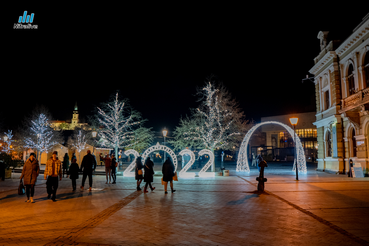 Vianočné mestečko Nitra 2022, foto