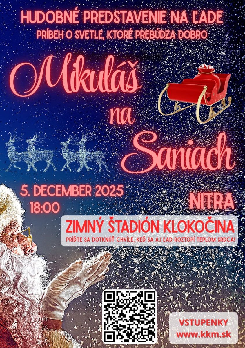 Vianoce na saniach Nitra 2025