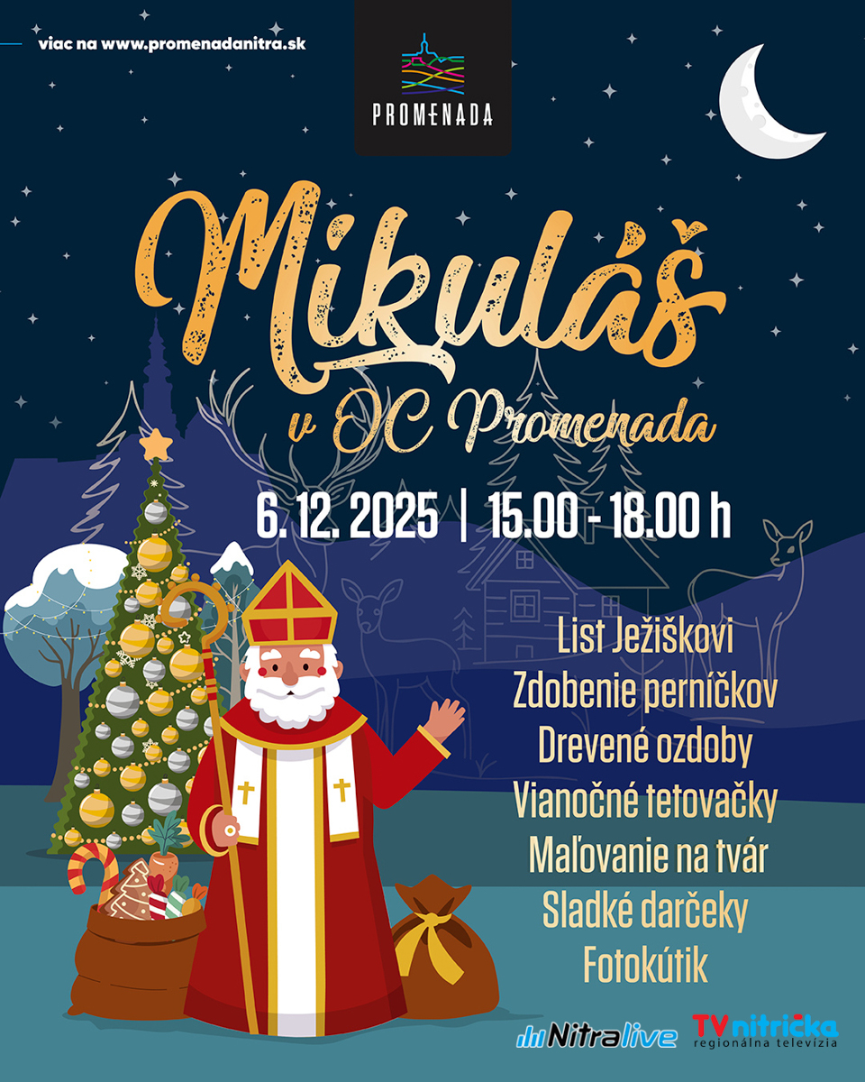 Mikuláš v OC Promenada