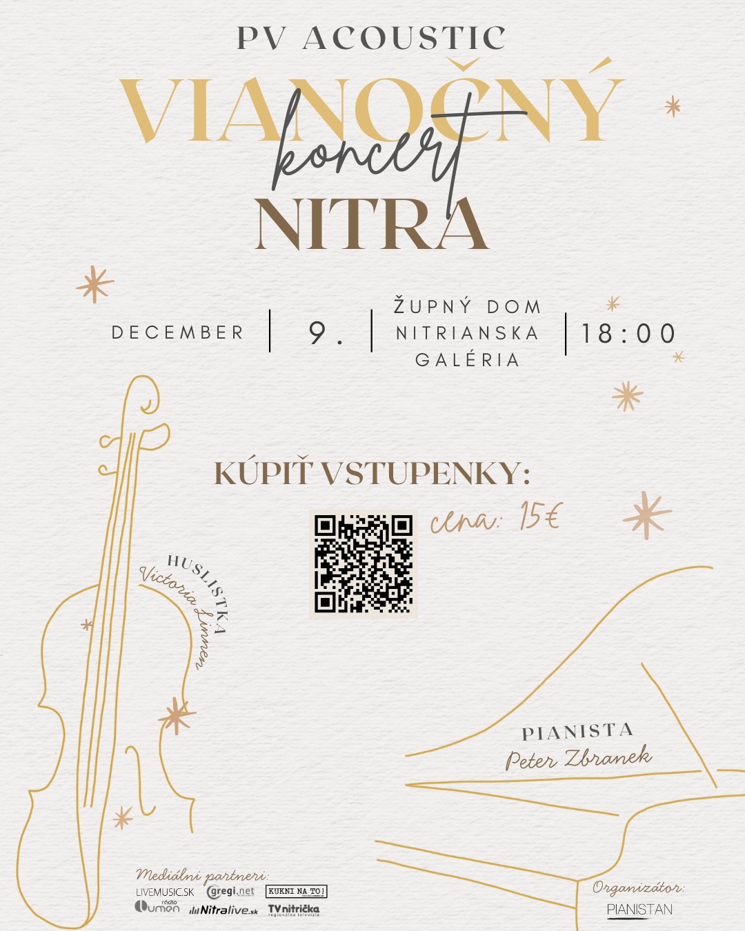 Vianočný koncert PV Acoustic Nitra 2025