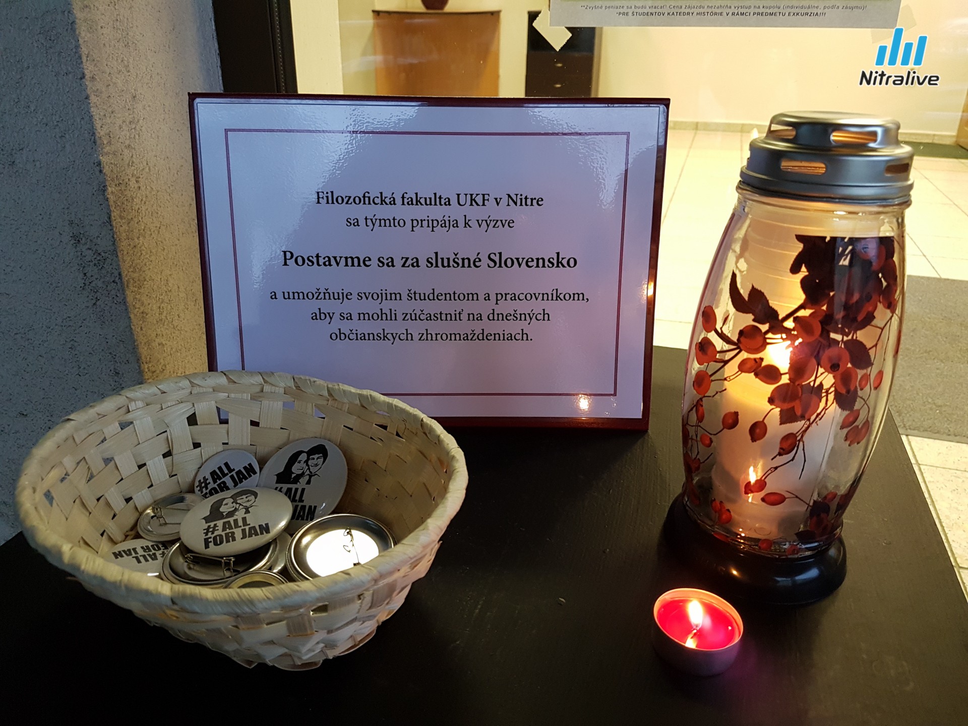 Postavme sa za slušné Slovensko, Nitra