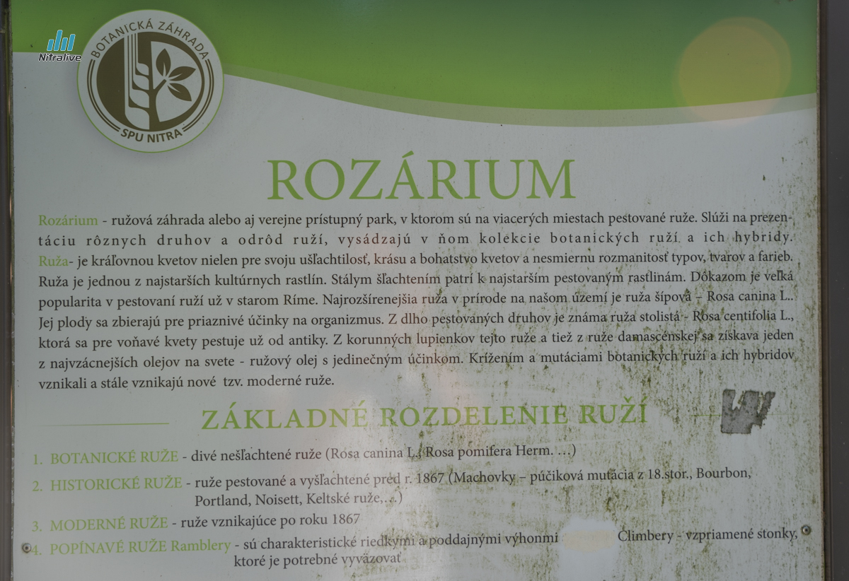 Botanická záhrada SPU v Nitre