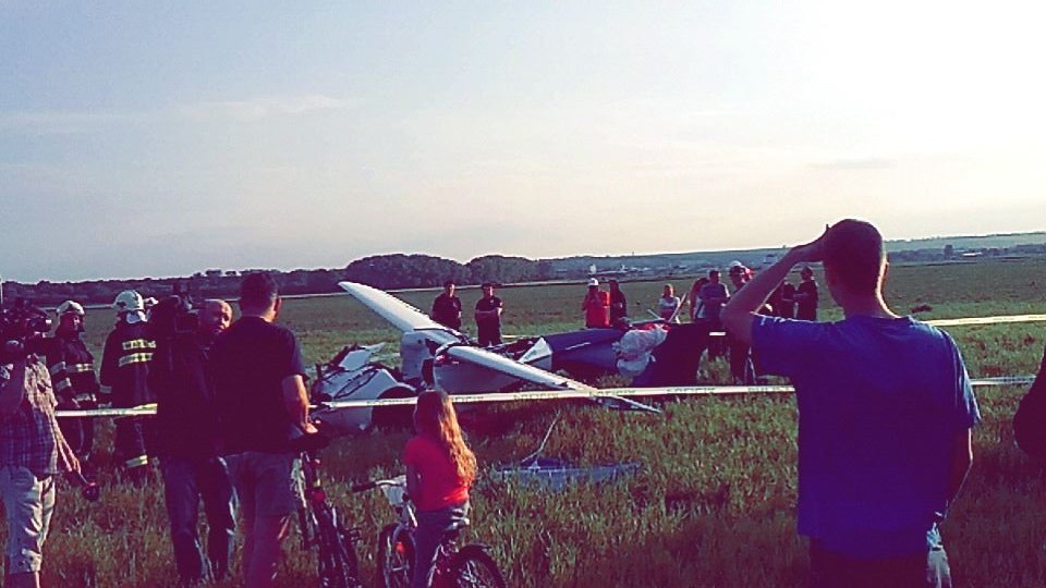 Aeromobil Nitra - nehoda