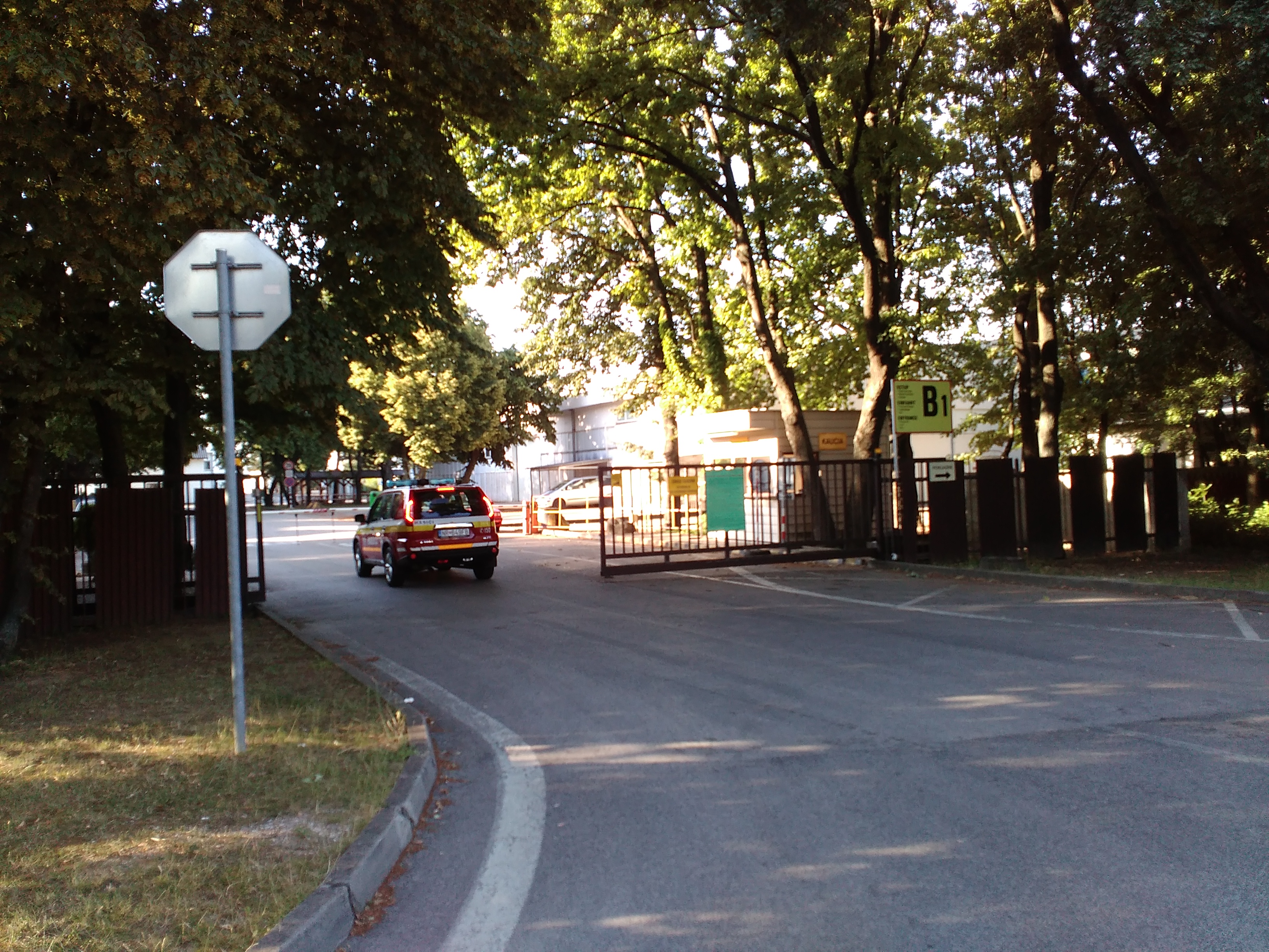 Požiar Agrokomplex Nitra - koliba