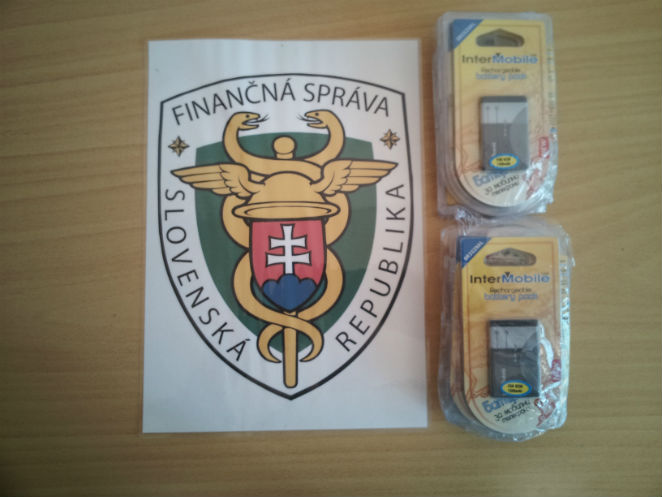 Colná správa Nitra, falzifikát