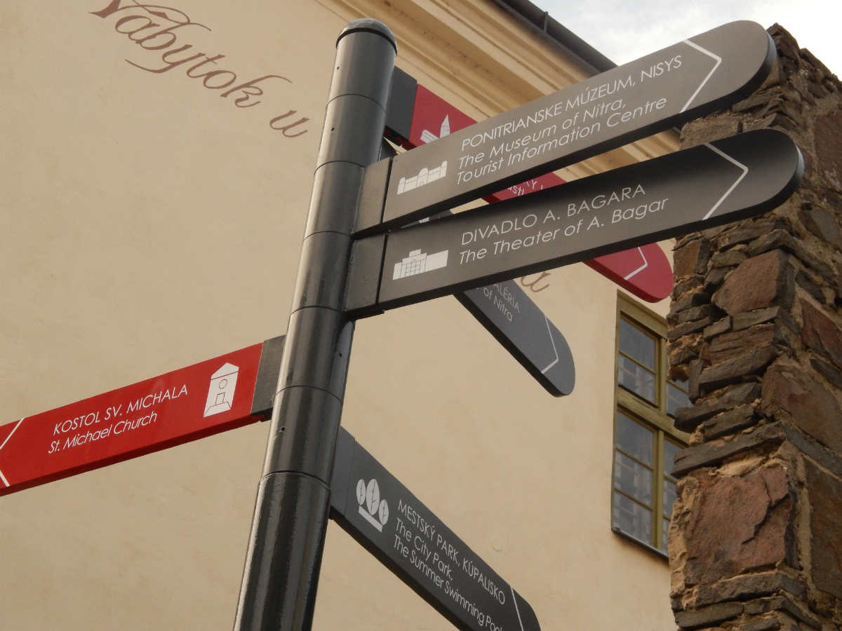 Nové informačné tabule v Nitre