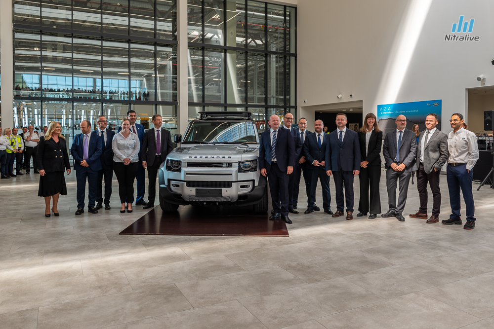 Jaguar dnes v Nitre predstavil nový Defender