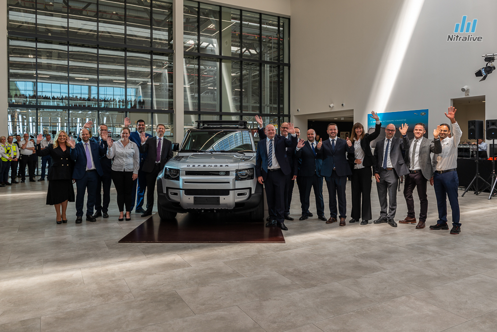 Jaguar dnes v Nitre predstavil nový Defender