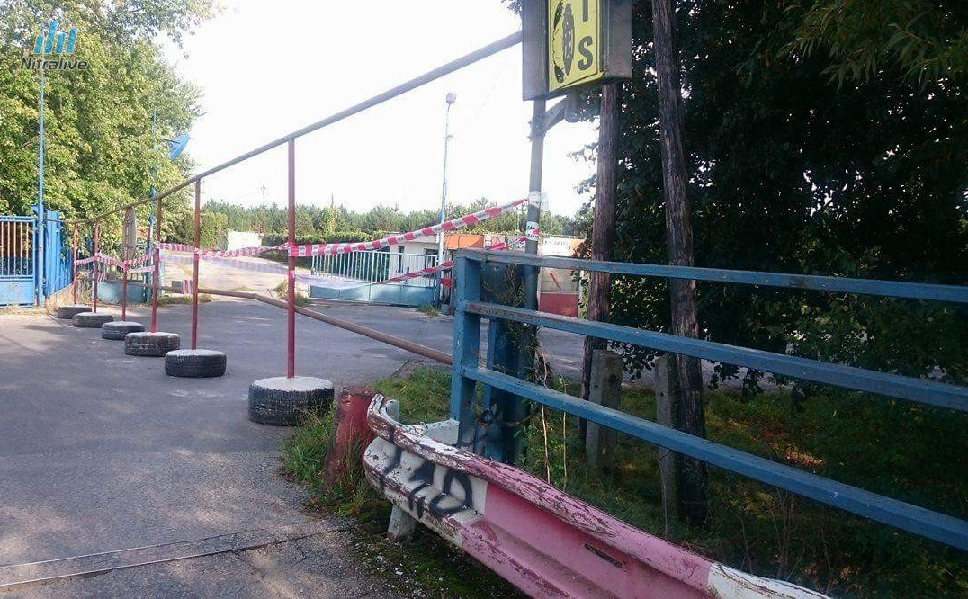 Most kafiléria Nitra zábrany