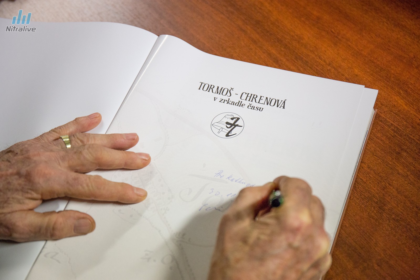 Krst knihy Tormoš - Chrenová