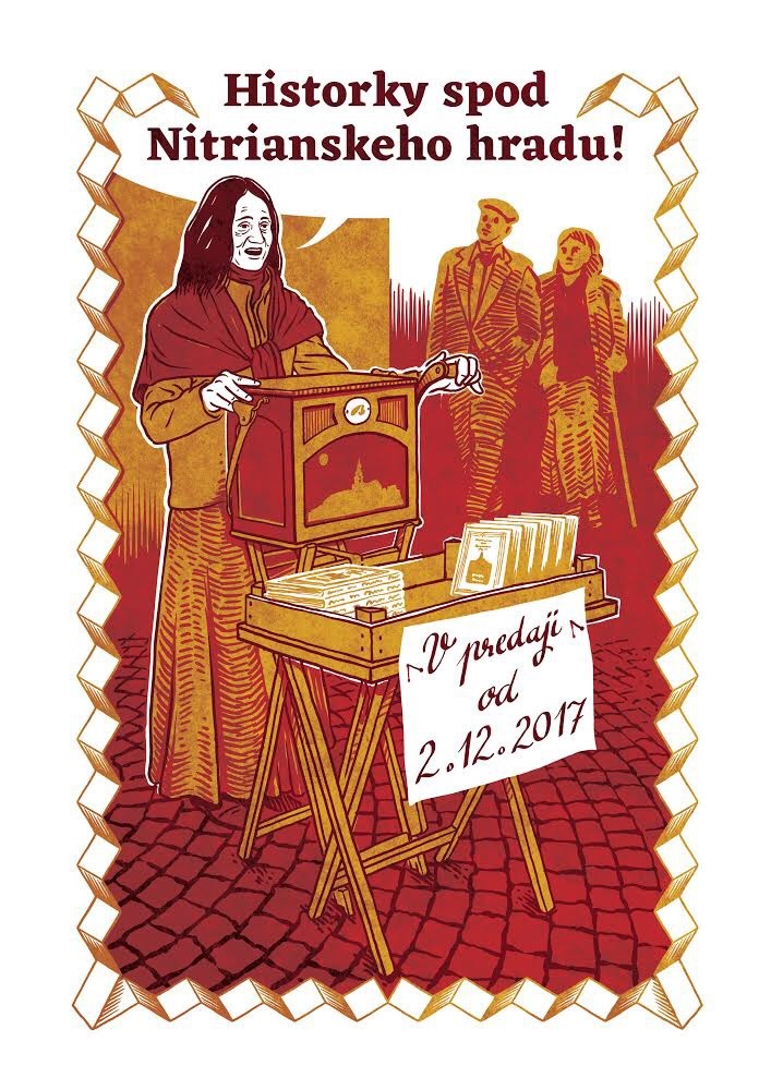 Historky spod Nitrianskeho hradu, obálka