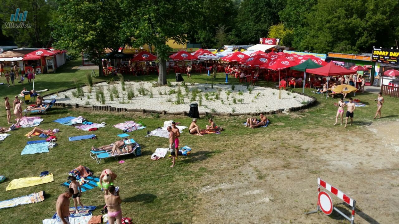 Kúpalisko Nitra 2015 napúšťanie bazénov