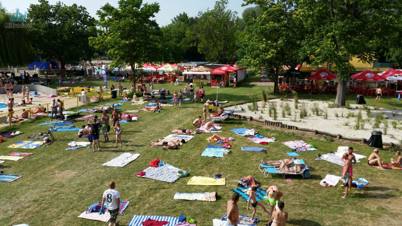 Kúpalisko Nitra 2015 napúšťanie bazénov