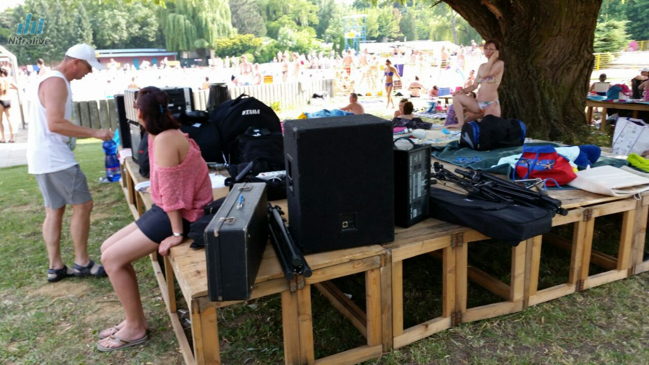 Kúpalisko Nitra 2015 napúšťanie bazénov