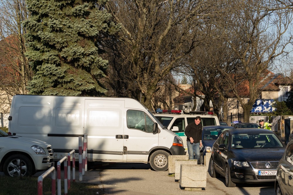 Nehoda dodávky Nitra