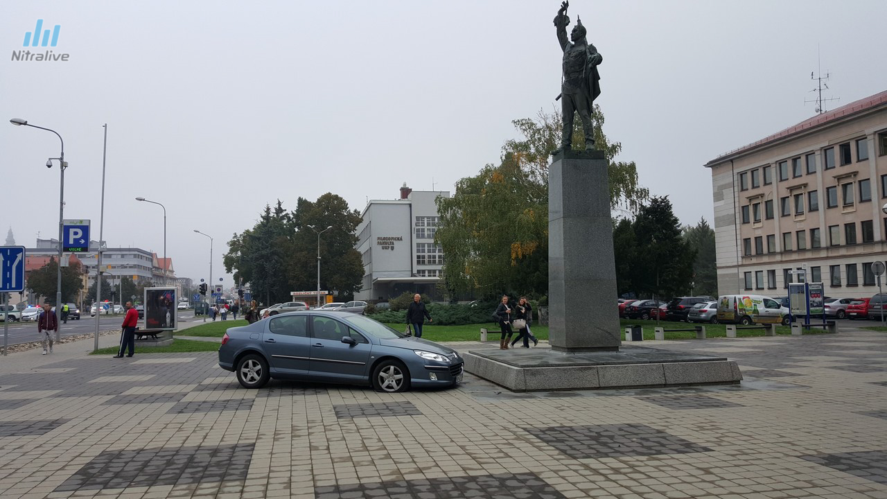 Dopravná nehoda Štefánikova ulica Nitra