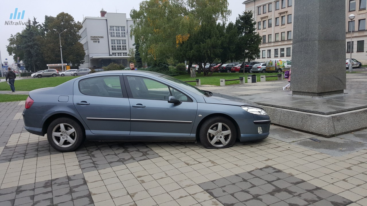 Dopravná nehoda Štefánikova ulica Nitra