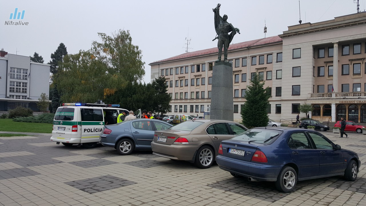 Dopravná nehoda Štefánikova ulica Nitra