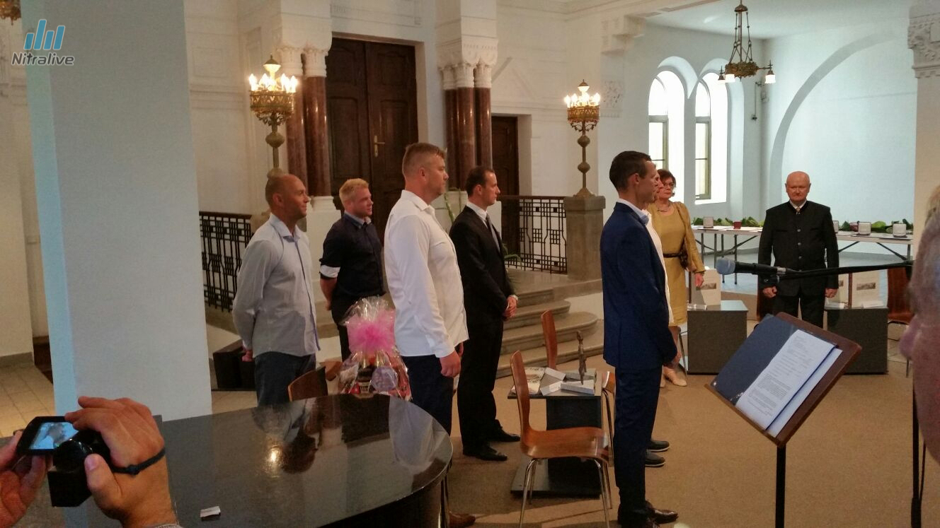 Práve teraz: V Synagóge si preberajú ocenenia významné osobnosti Nitry i úspešné športové kolektívy